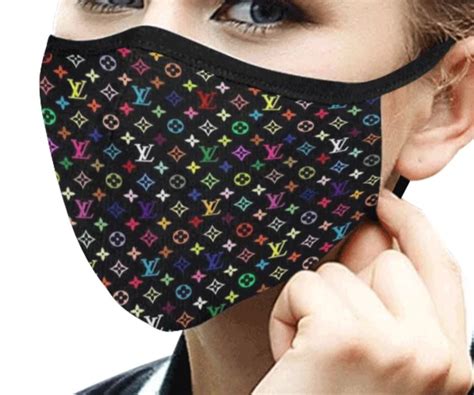 how much does a louis vuitton face mask cost|upcycled Louis Vuitton face mask.